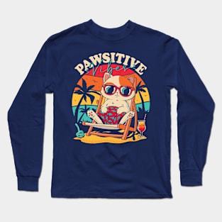 Be pawsitive Long Sleeve T-Shirt